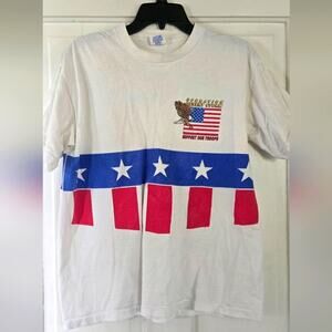 Vintage Operation Desert Storm Support Our Troops Tshirt Size L